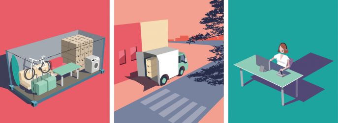 Einlagern: Besonderes Augenmerk bei Feuchtigkeit Einlagern: Besonderes Augenmerk bei Feuchtigkeit